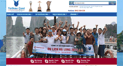 Desktop Screenshot of halongsensetravel.com